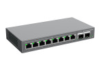 Grandstream GWN7721 10-Port L2-Lite Managed 2.5Gigabit Network Switch with 8x 2.5G Ethernet Ports and 2x 10G SFP+