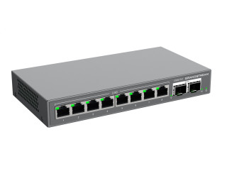 Grandstream GWN7721 10-Port L2-Lite Managed 2.5Gigabit Network Switch with 8x 2.5G Ethernet Ports and 2x 10G SFP+ Grandstream GWN7721 10-Port L2-Lite Managed 2.5Gigabit Network Switch with 8x 2.5G Ethernet Ports and 2x 10G SFP+