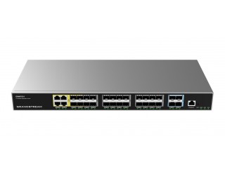 Grandstream GWN7831 Layer 3 Aggregation Managed Switch with 4 Gigabit Ethernet Combo Ports, 24 SFP and 4 SFP+ Ports
