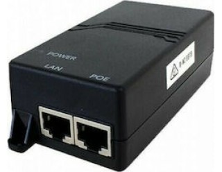 Grandstream 24W Gigabit PoE+ Injector 48V-500mA (EU PSU)