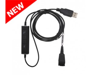 Supervoice SVC-QDUSB2 Headset QD to USB PC connecting bottom cable ...