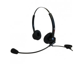 Supervoice SVC-102 Call Center Headset DUAL Without Bottom Cable